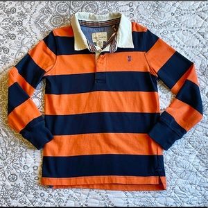 Holly & Whyte by Lindex striped polo shirt Y 7-8